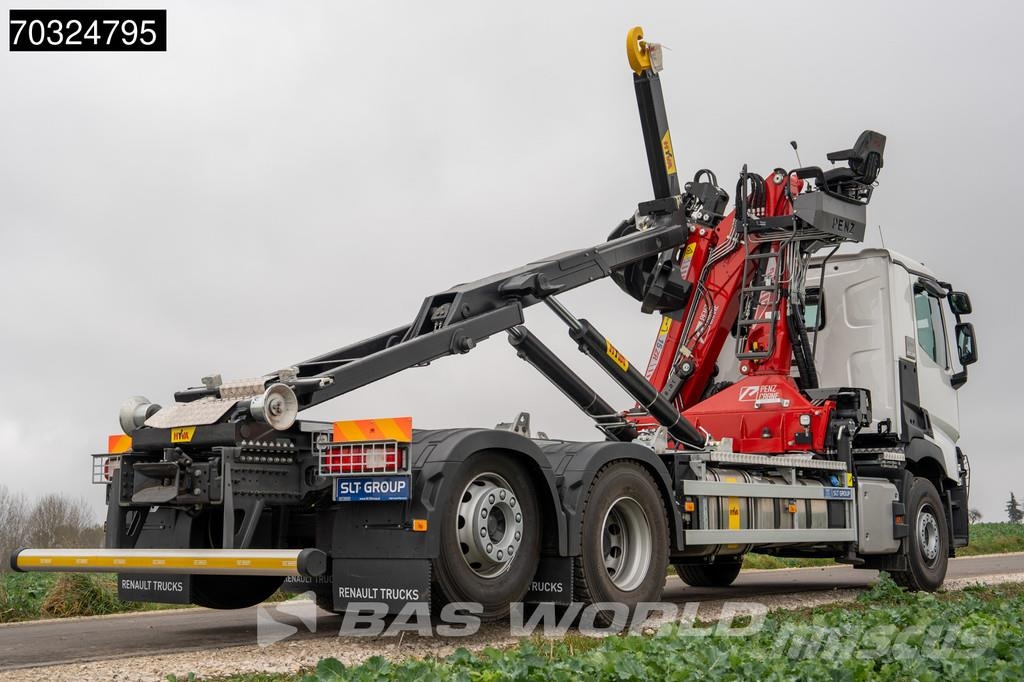 Renault C 480 C 6X2 NEW! Penz Crane 15Z9.50R HYVA 20-57S L 吊鉤式起重車
