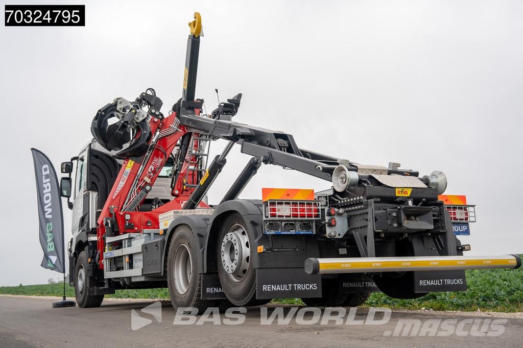 Renault C 480 C 6X2 NEW! Penz Crane 15Z9.50R HYVA 20-57S L 吊鉤式起重車