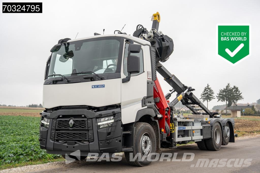 Renault C 480 C 6X2 NEW! Penz Crane 15Z9.50R HYVA 20-57S L 吊鉤式起重車