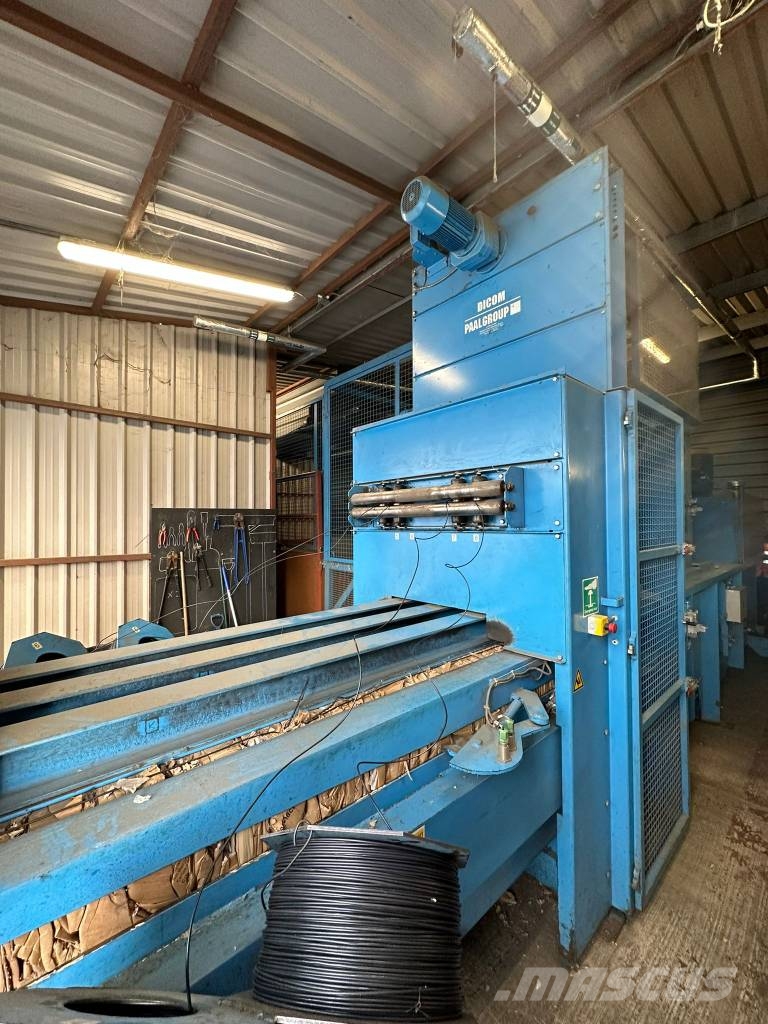 Paal Pacomat V-50 Channel Baling Press معدة فرز -> معدة فرز المخلفات