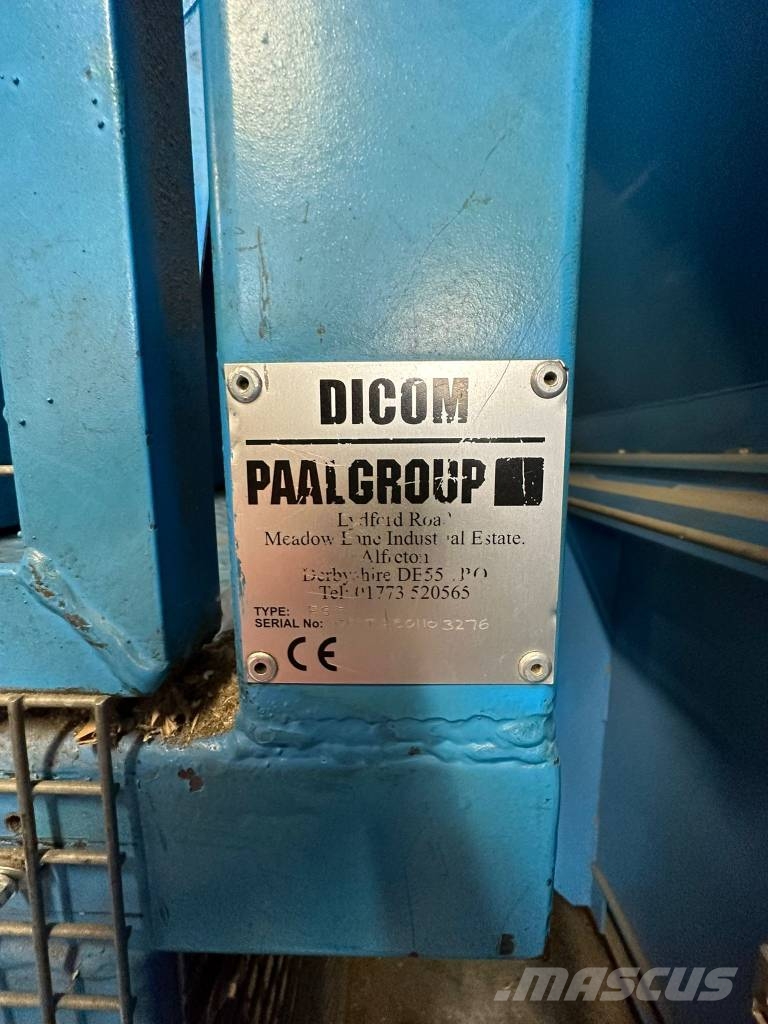 Paal Pacomat V-50 Channel Baling Press معدة فرز -> معدة فرز المخلفات