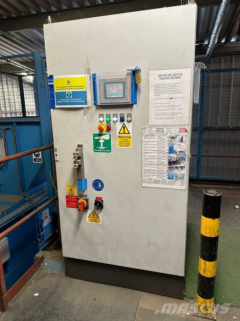Paal Pacomat V-50 Channel Baling Press معدة فرز -> معدة فرز المخلفات