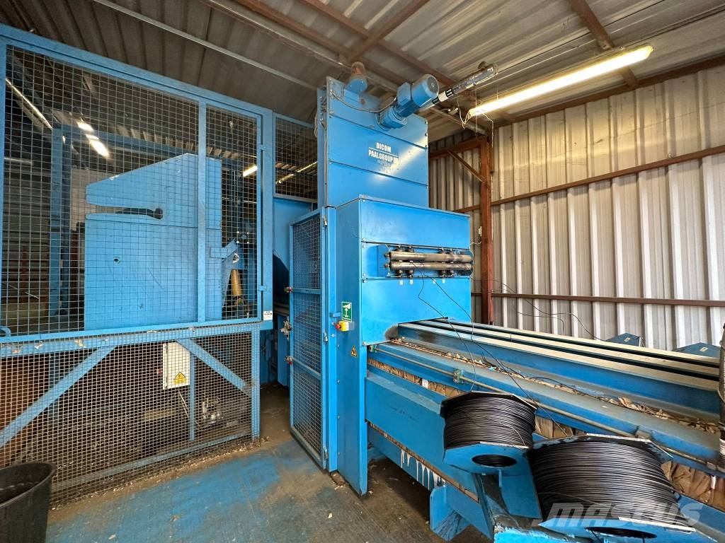 Paal Pacomat V-50 Channel Baling Press معدة فرز -> معدة فرز المخلفات