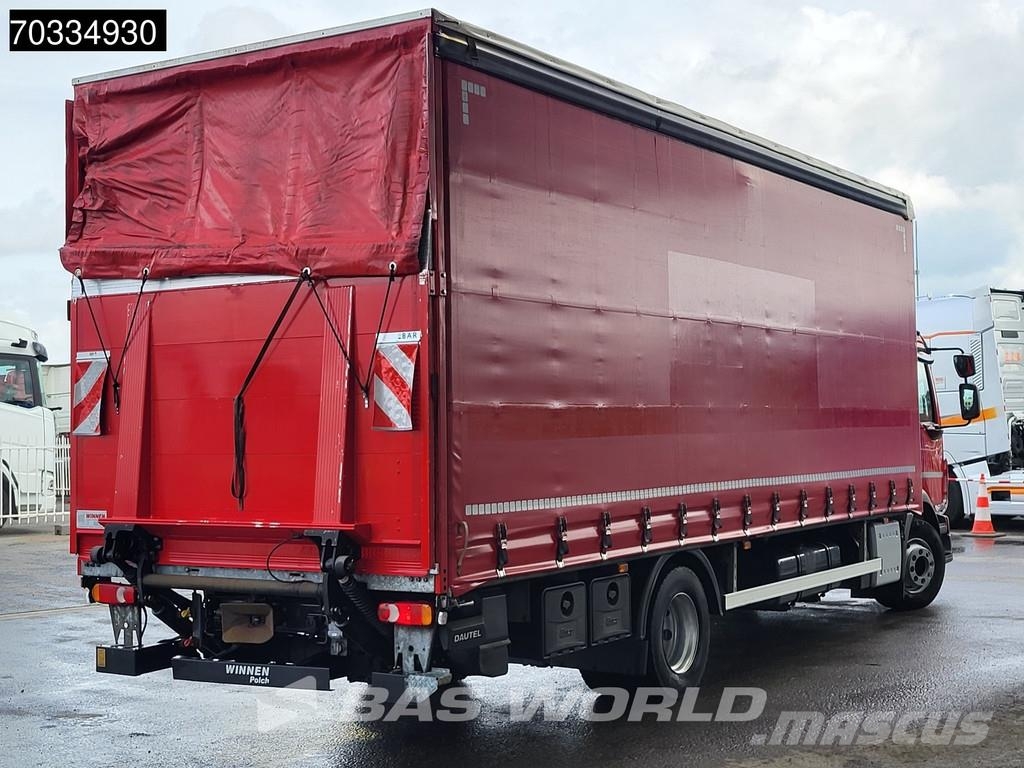 Volvo FL 280 4X2 16tonner Curtainsides 1500kg Ladebordwa Elhúzható ponyvás
