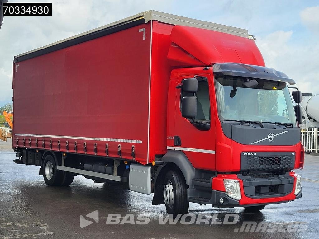 Volvo FL 280 4X2 16tonner Curtainsides 1500kg Ladebordwa Elhúzható ponyvás