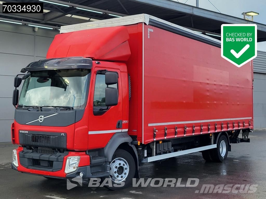 Volvo FL 280 4X2 16tonner Curtainsides 1500kg Ladebordwa Elhúzható ponyvás
