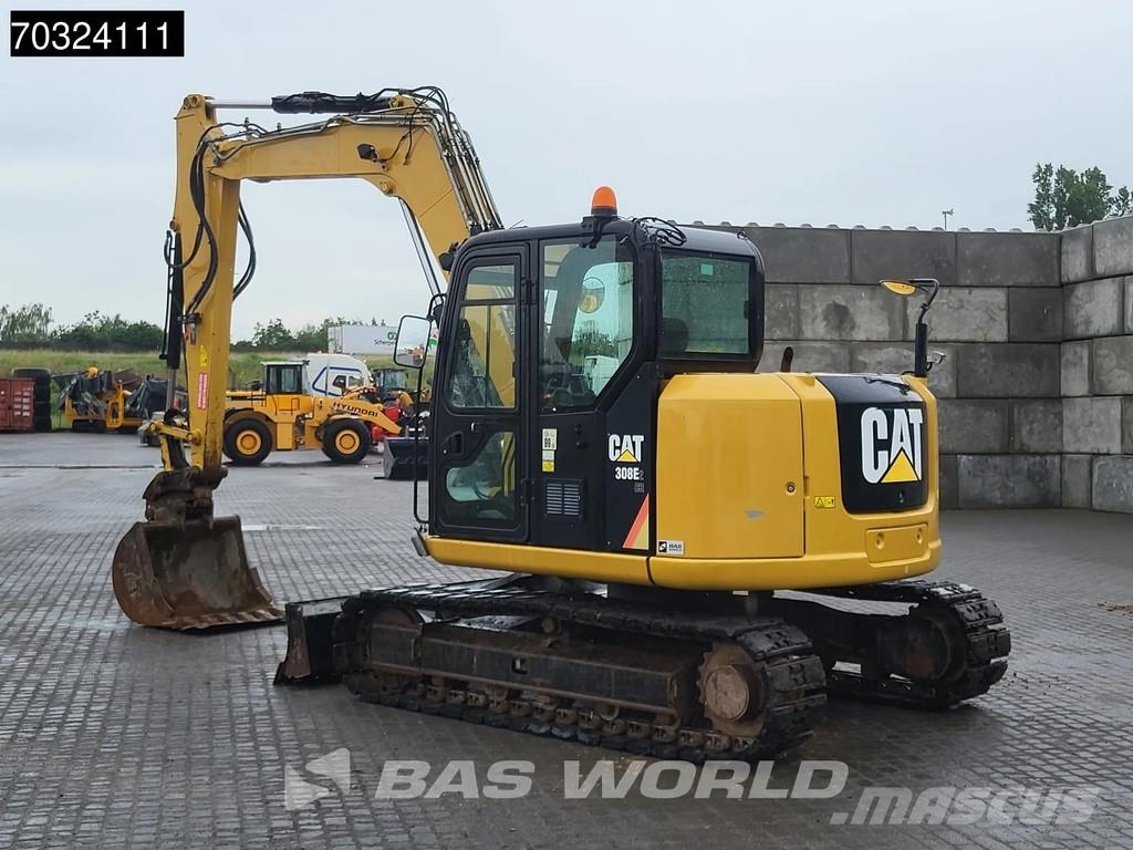 CAT 308 E 2CR حفارات صغيرة أقل من 7 طن (حفارات صغيرة)