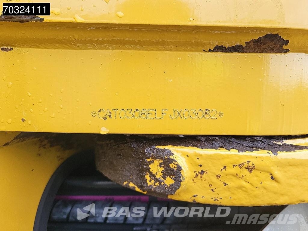CAT 308 E 2CR حفارات صغيرة أقل من 7 طن (حفارات صغيرة)