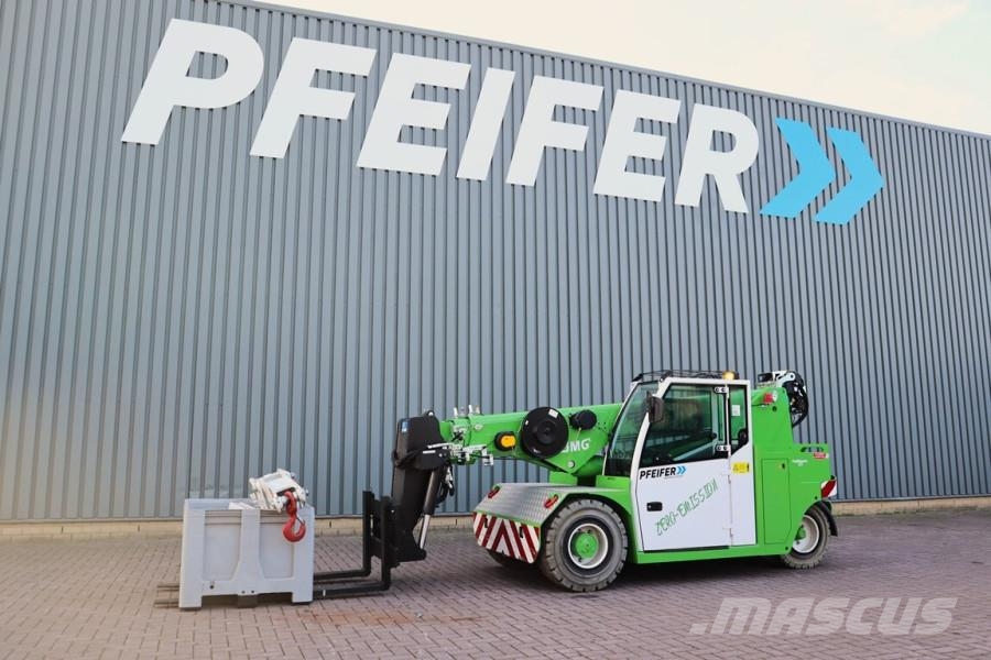 JMG MC85 Fully electric Pick & Carry crane, Valid insp Maastikutõstukid