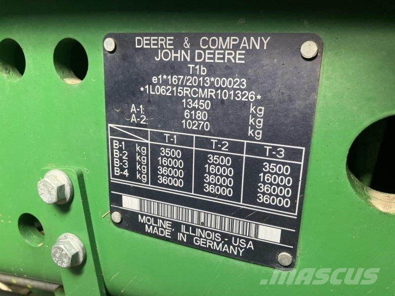 John Deere 6215R Tratores Agrícolas usados