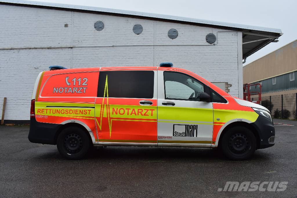 Mercedes-Benz Vito 4x4 Notarzt Einsatzfahrzeug NEF Ambulanser