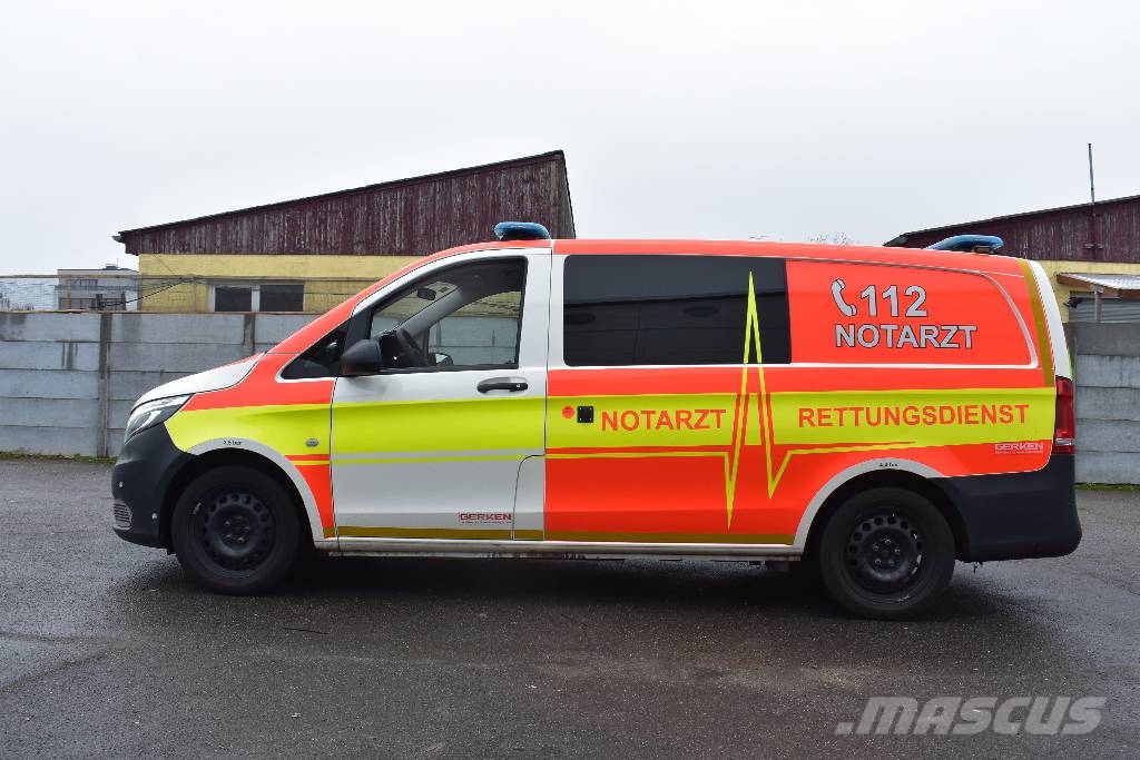 Mercedes-Benz Vito 4x4 Notarzt Einsatzfahrzeug NEF Ambulanser
