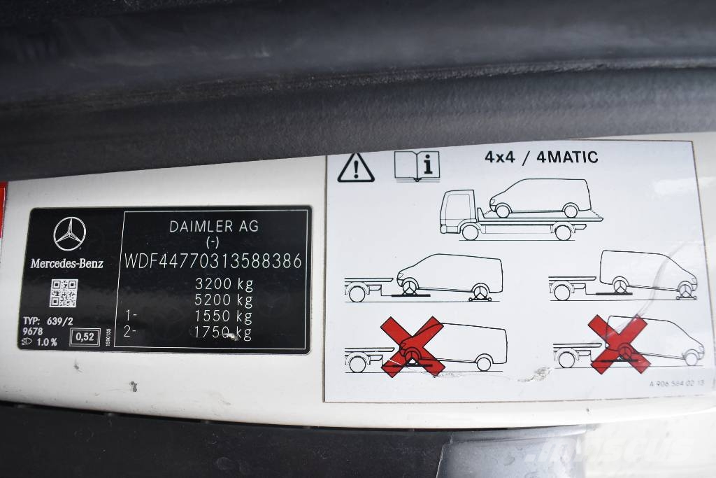 Mercedes-Benz Vito 4x4 Notarzt Einsatzfahrzeug NEF Ambulanser