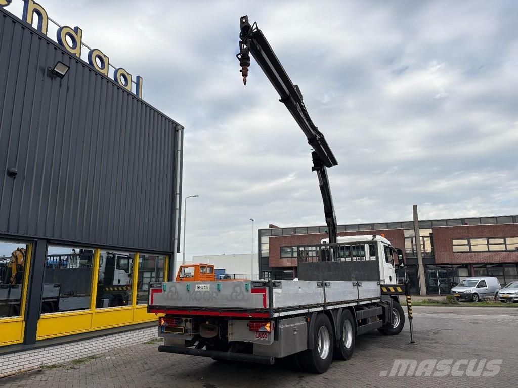 MAN TGS 26,360 + PALFINGER PK 18001 -- 2X EXT. + 6X4 + All terrain cranes