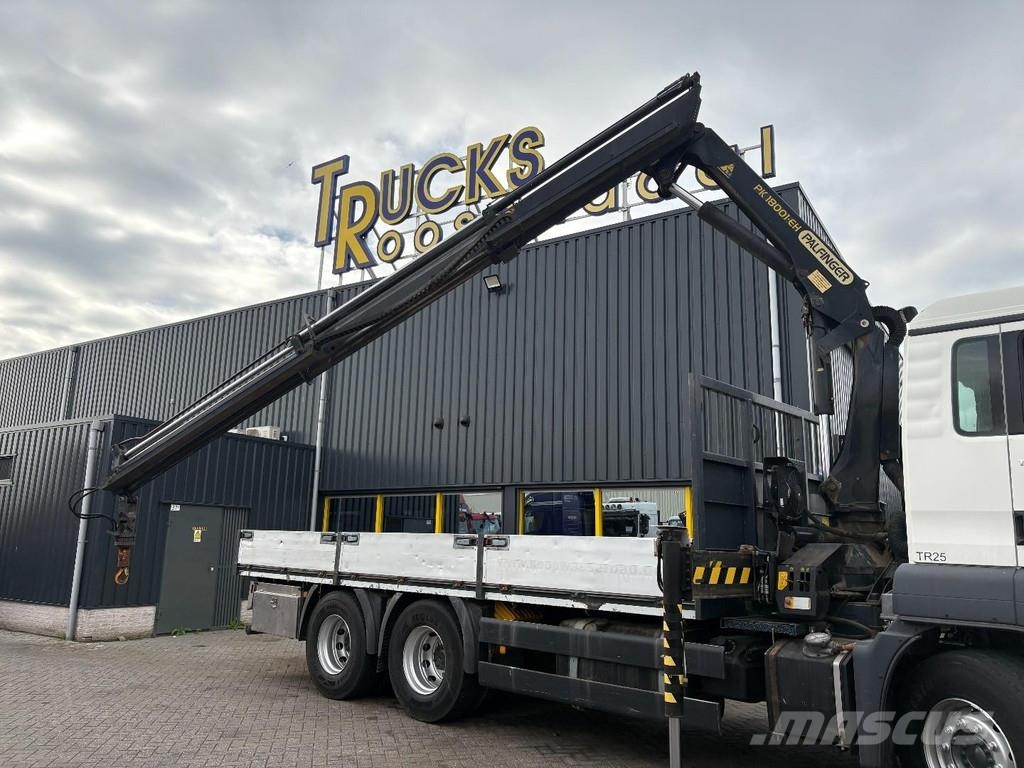 MAN TGS 26,360 + PALFINGER PK 18001 -- 2X EXT. + 6X4 + Kranen voor alle terreinen