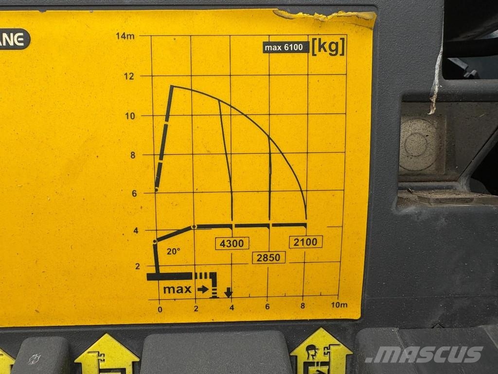 MAN TGS 26,360 + PALFINGER PK 18001 -- 2X EXT. + 6X4 + All terrain cranes