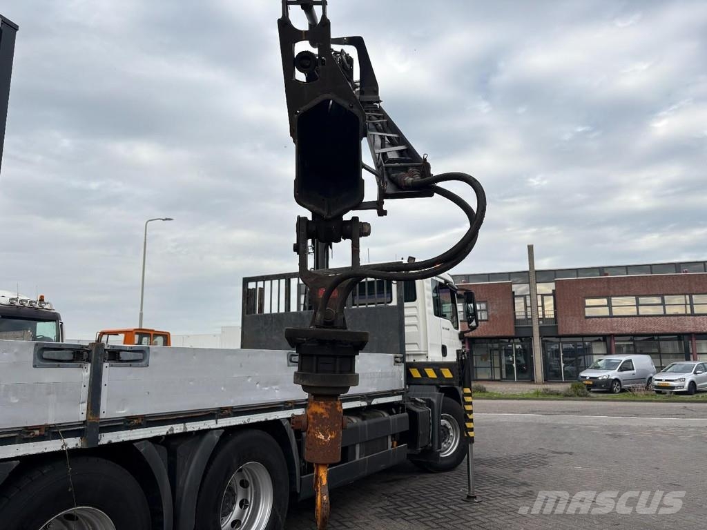 MAN TGS 26,360 + PALFINGER PK 18001 -- 2X EXT. + 6X4 + All terrain cranes