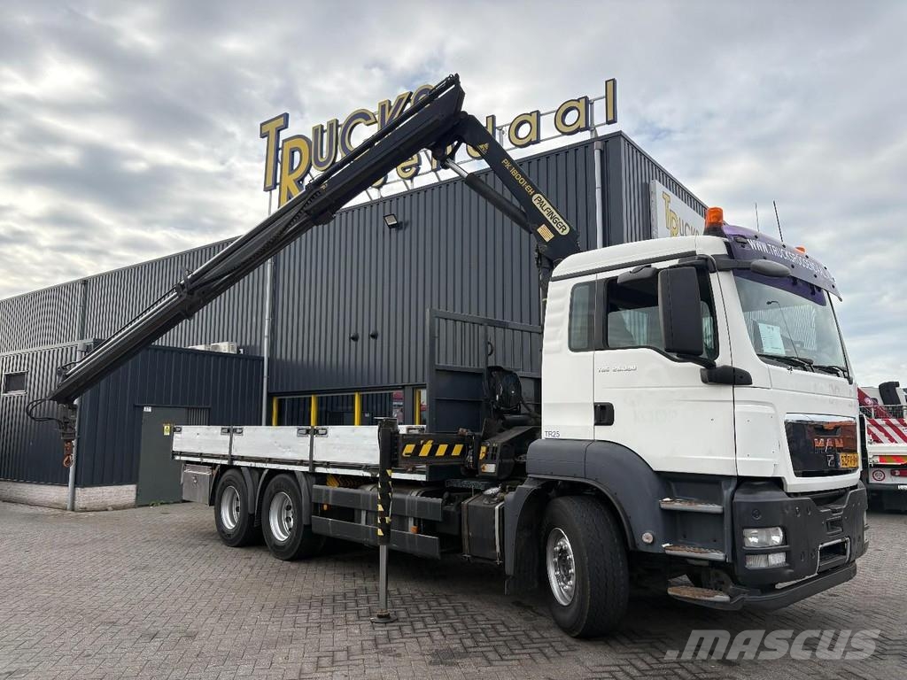 MAN TGS 26,360 + PALFINGER PK 18001 -- 2X EXT. + 6X4 + All terrain cranes