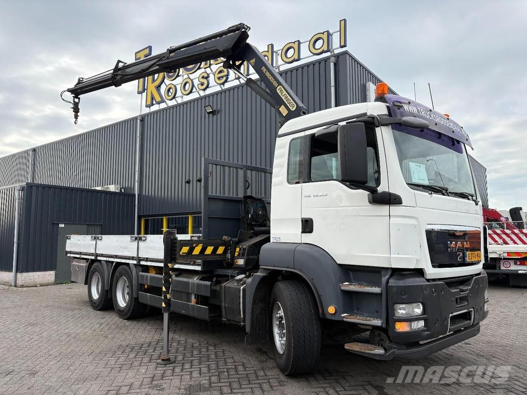 MAN TGS 26,360 + PALFINGER PK 18001 -- 2X EXT. + 6X4 + All terrain cranes
