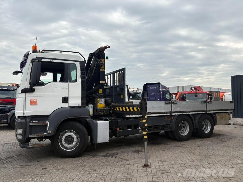 MAN TGS 26,360 + PALFINGER PK 18001 -- 2X EXT. + 6X4 + Kranen voor alle terreinen