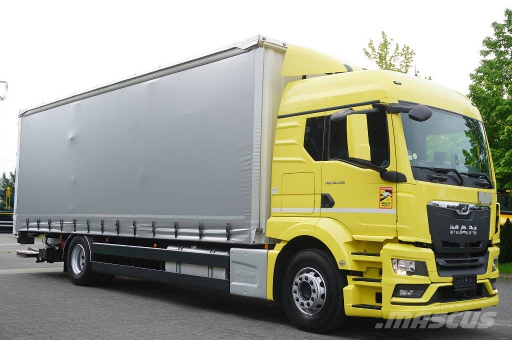 MAN TGS 18.430 4x2 / 2022 / Curtainsider 21 EPAL شاحنات بغطاء جانبي