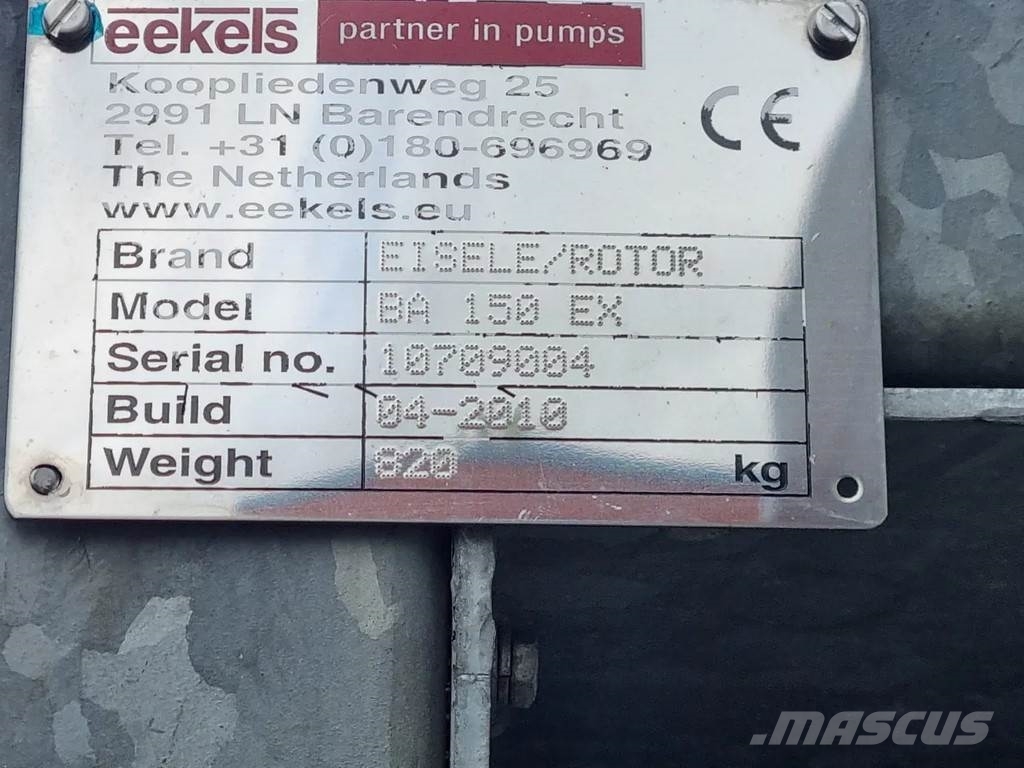 Eisele BSD304 400V in frame Pumpe za vodu