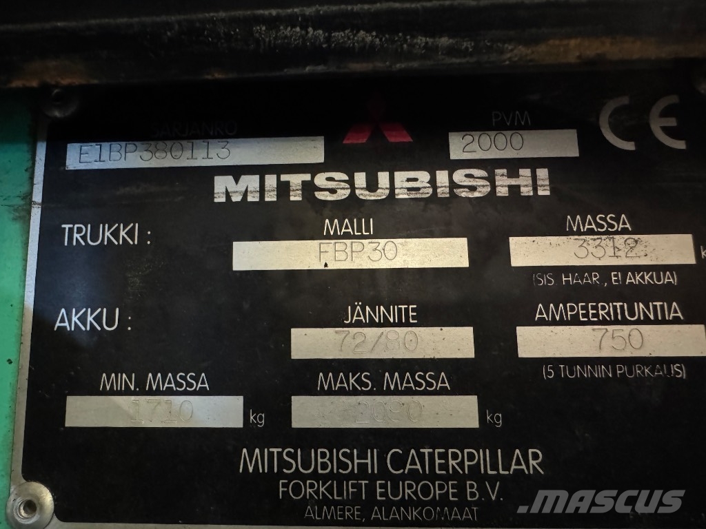 Mitsubishi FBP 30 Elektro Stapler