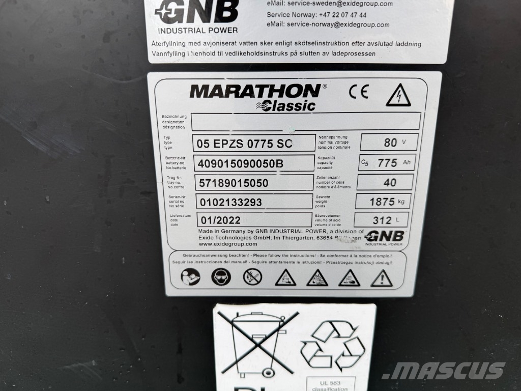 Mitsubishi FBP 30 Elektro Stapler