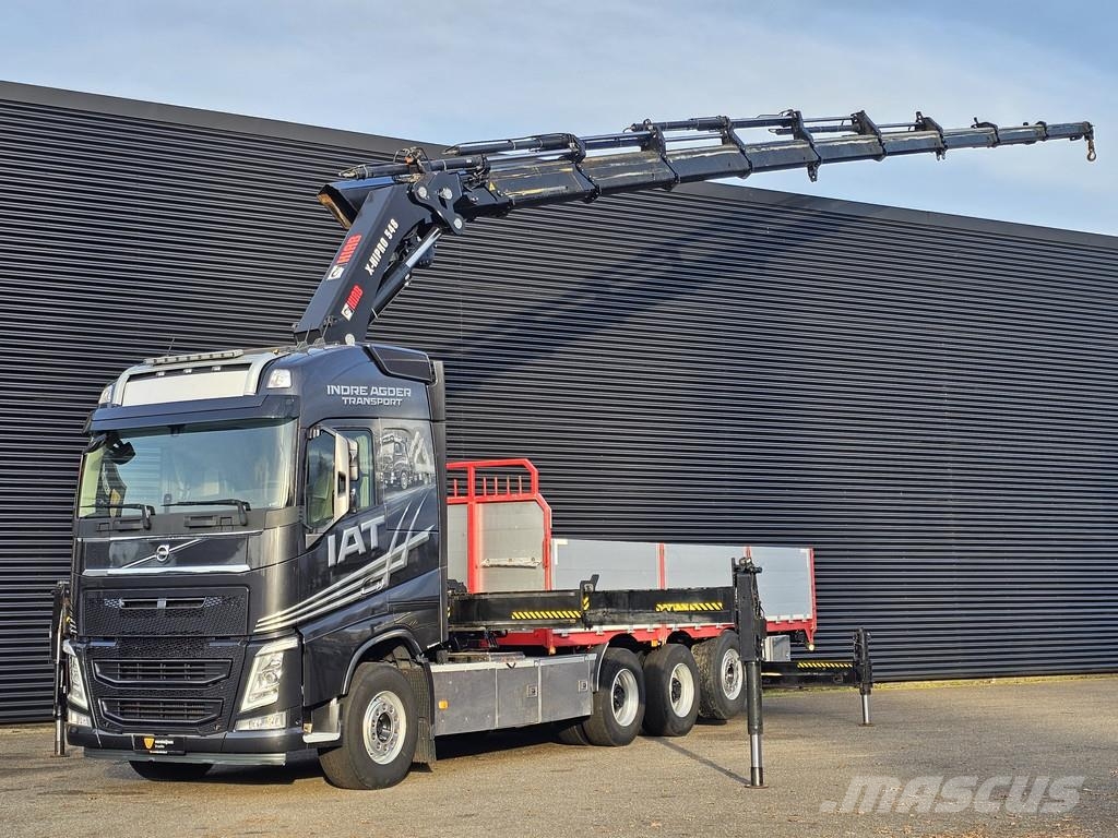 Volvo FH 540 / 8x4*4 / HIAB 548E-9 CRANE/KRAN / WINCH Camiones grúa