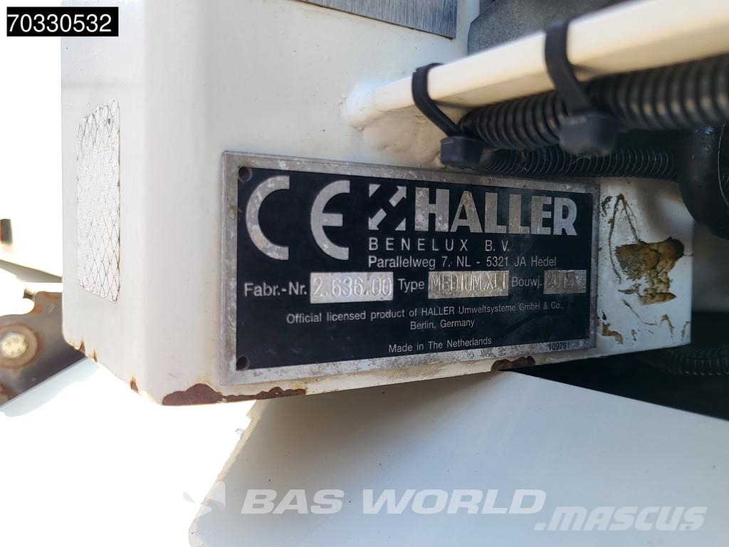 DAF CF 290 6X2 NL-truck APK Haller Medium XL Ekopres S Camiones de basura