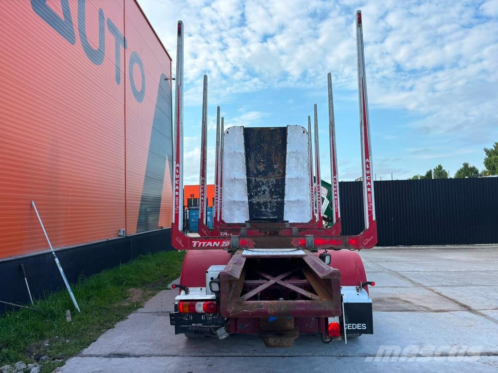 Mercedes-Benz Arocs 3263 8x4 FULL STEEL Transporte de madera