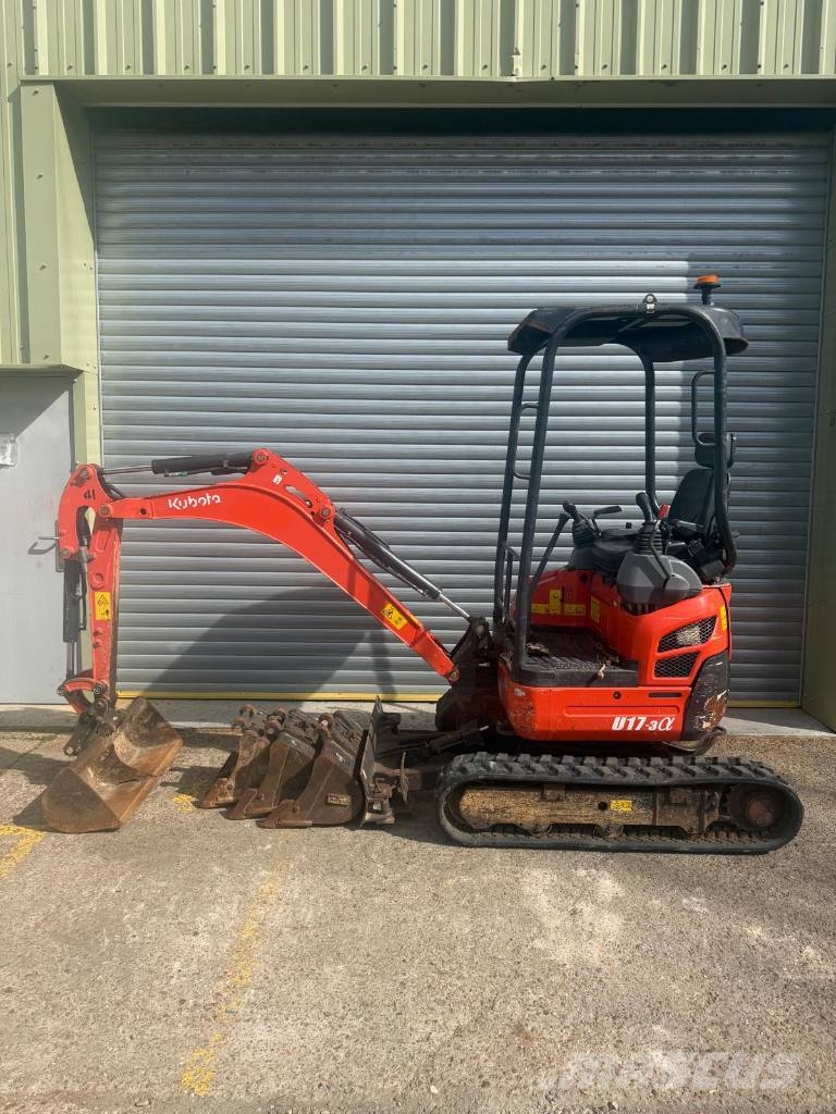 Kubota U 17-3 Mini Digger Εκσκαφάκι (διαβολάκι) < 7t