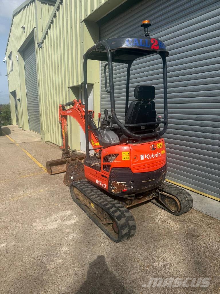 Kubota U 17-3 Mini Digger Εκσκαφάκι (διαβολάκι) < 7t