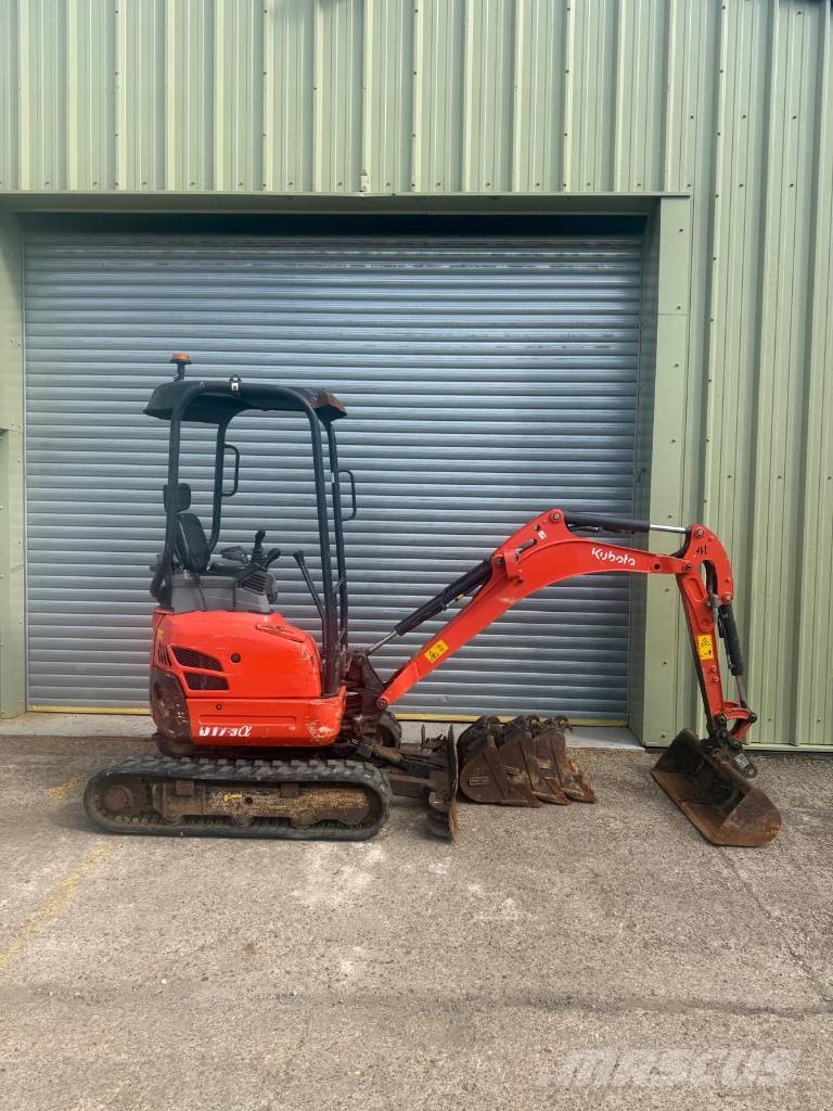 Kubota U 17-3 Mini Digger Εκσκαφάκι (διαβολάκι) < 7t