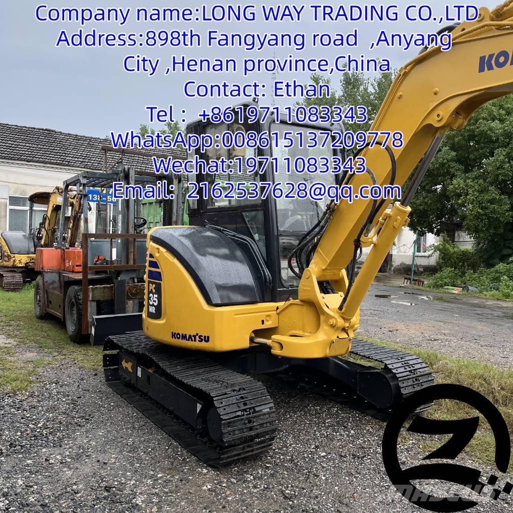 Komatsu PC35 Gravemaskiner på larvebånd