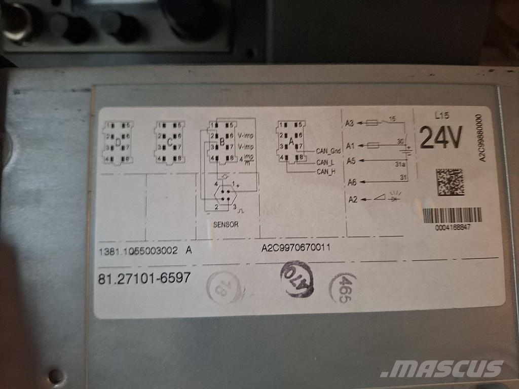 MAN 18.480 TGS Sattelzugmaschinen