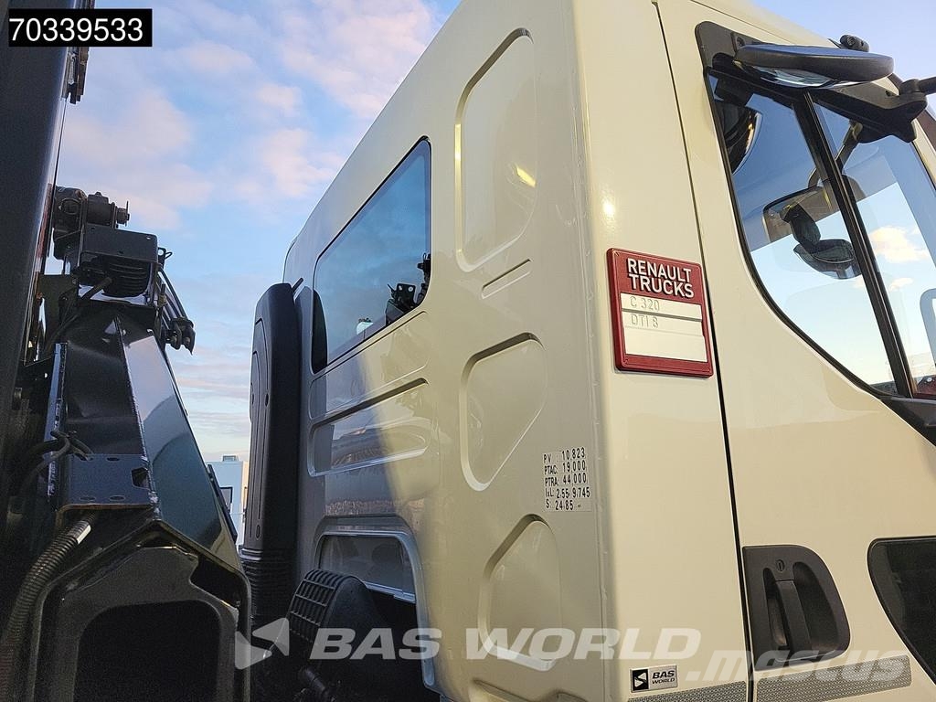 Renault C 320 4X2 HIAB XDUO 148 B2 Crane Kran Automatic Ai Kamioni sa otvorenim sandukom
