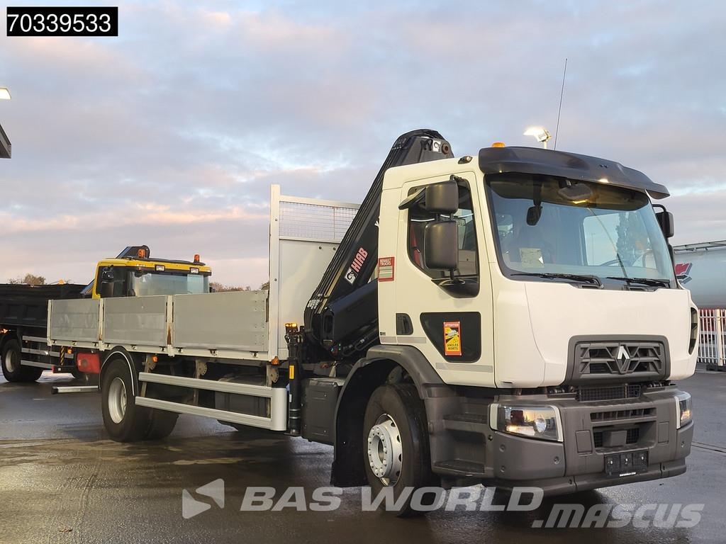 Renault C 320 4X2 HIAB XDUO 148 B2 Crane Kran Automatic Ai Kamioni sa otvorenim sandukom