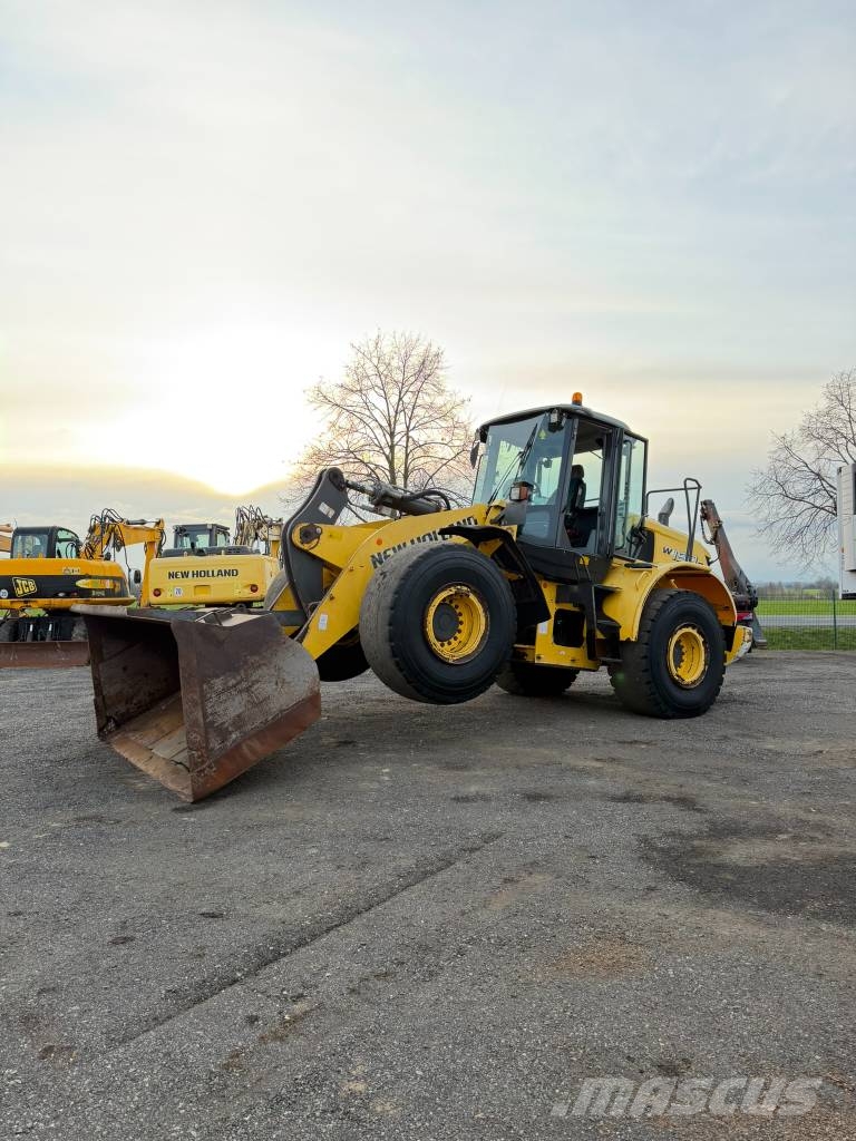 New Holland WE190 B*20t*Klima*40KM/h*Schnellwechsler*1.Hand Chargeuse sur pneus