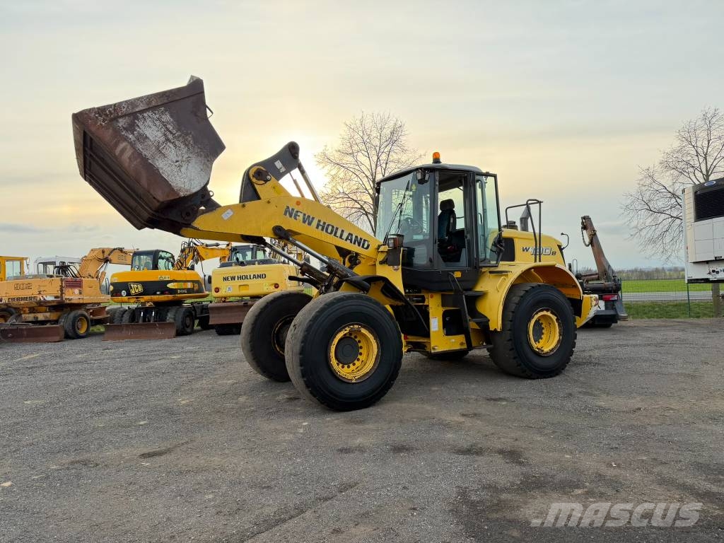New Holland WE190 B*20t*Klima*40KM/h*Schnellwechsler*1.Hand Chargeuse sur pneus