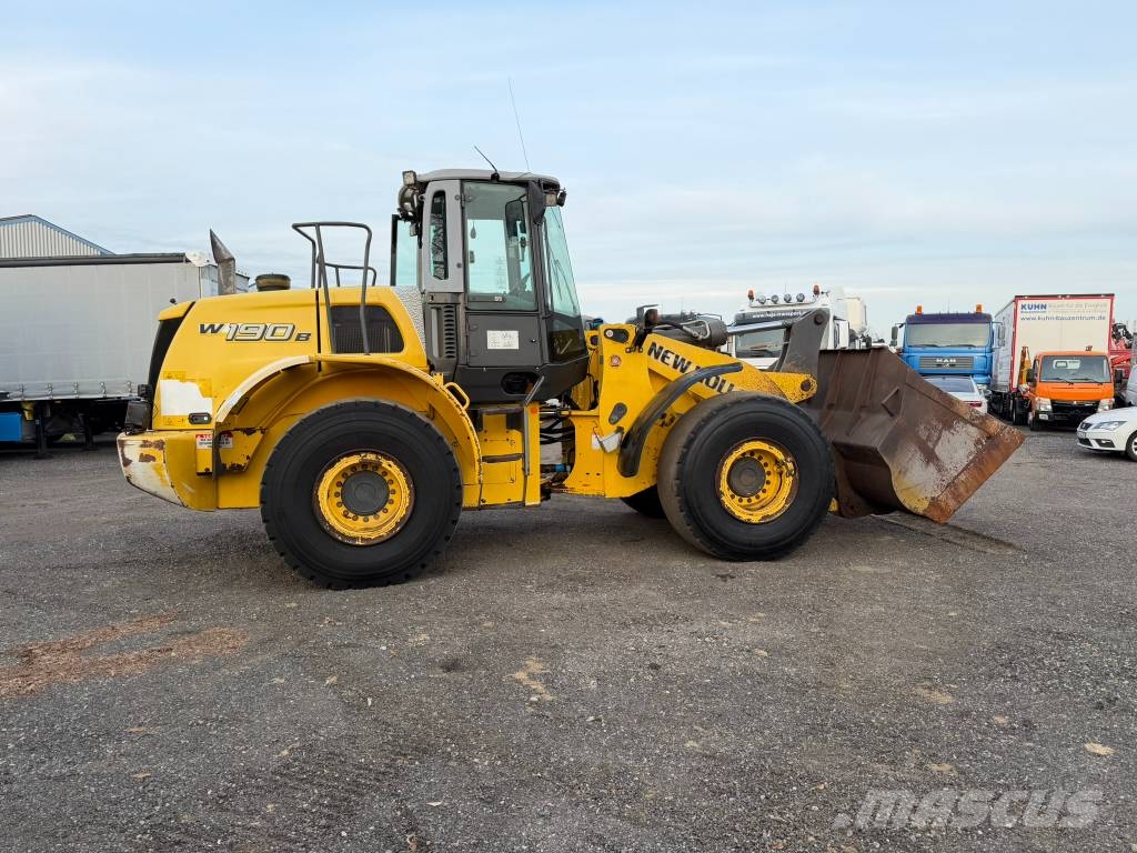 New Holland WE190 B*20t*Klima*40KM/h*Schnellwechsler*1.Hand Chargeuse sur pneus
