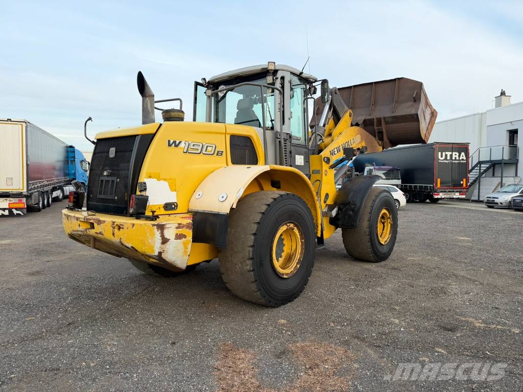 New Holland WE190 B*20t*Klima*40KM/h*Schnellwechsler*1.Hand Chargeuse sur pneus