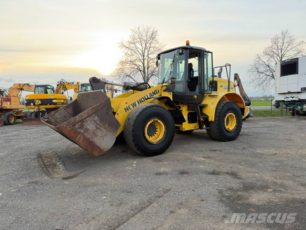New Holland WE190 B*20t*Klima*40KM/h*Schnellwechsler*1.Hand Chargeuse sur pneus
