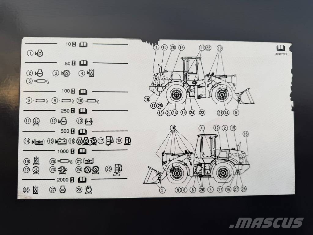 New Holland WE190 B*20t*Klima*40KM/h*Schnellwechsler*1.Hand Chargeuse sur pneus