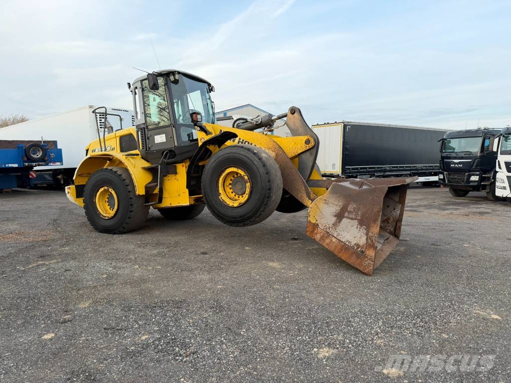 New Holland WE190 B*20t*Klima*40KM/h*Schnellwechsler*1.Hand Chargeuse sur pneus
