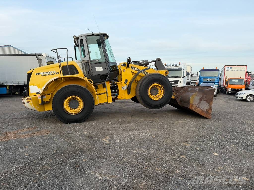 New Holland WE190 B*20t*Klima*40KM/h*Schnellwechsler*1.Hand Chargeuse sur pneus