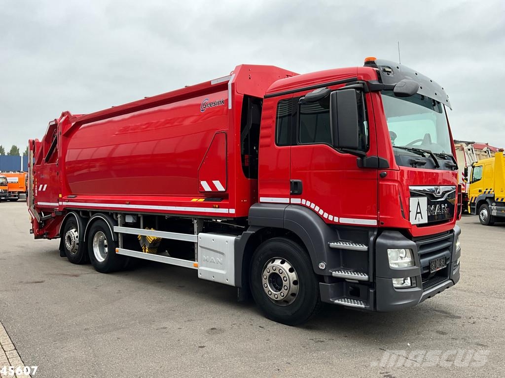 MAN TGS 26.320 Euro 6 Geesink 24 m³ شاحنات المخلفات