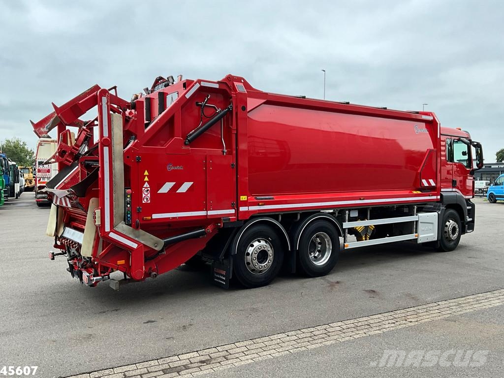 MAN TGS 26.320 Euro 6 Geesink 24 m³ شاحنات المخلفات
