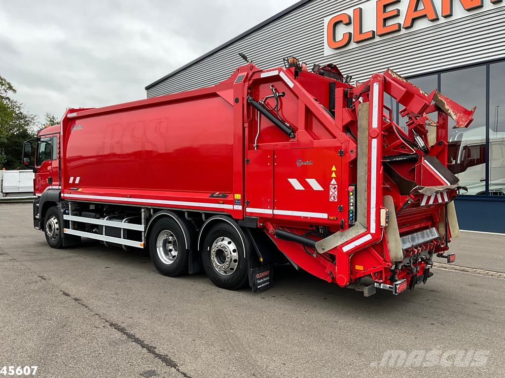 MAN TGS 26.320 Euro 6 Geesink 24 m³ شاحنات المخلفات