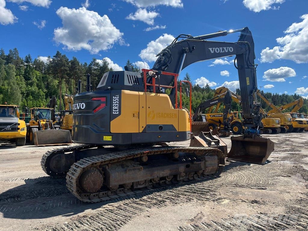 Volvo ECR355EL + GPS Rupsgraafmachines